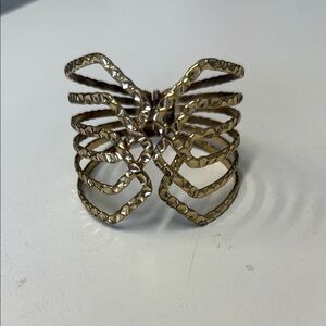 Elegant Gold-Tone Women's Cuff Bracelet